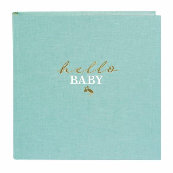 Fotoalbum Hello Baby - 30x31 cm - Aqua