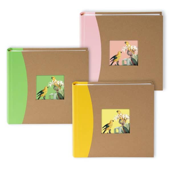 Insteekalbum Soft Tones - 120 foto's 10x15 cm - Set aanbieding van 3 fotoalbums